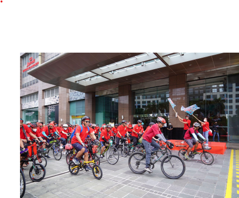 Rayakan 50 Tahun Indomie Ratusan Peserta Gowes Ramaikan GOCAPAN INDOMIE